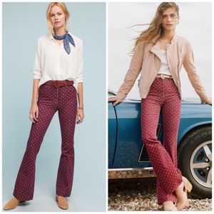 Anthropologie Pilcro High-Rise Bootcut Jeans Retro
